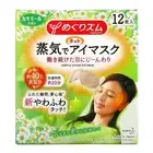 2 X Megrhythm, Kao, Gentle Steam Eye Mask, Chamomile, 12 Sheets
