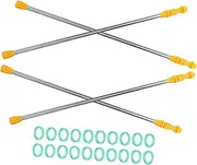 FONDOTIN Stainless Steel Spray Boom Extendable Sprayer Pole for Garden Sprayer Wand
