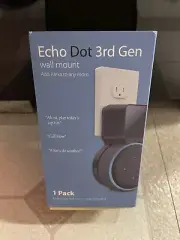 Flash Sale Echo Dot 3rd Generation Wall Mount Holder, Space-Saving Accessory