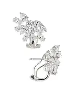 Nadri Rsvp Crystal Cluster Earrings