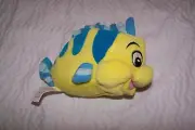 Disney The Little Mermaid - Flounder - Disney World Store Plush Bean Bag