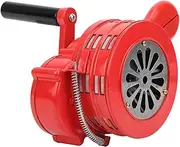 Manual Hand Crank Red Portable Alarm 120DB Loud Siren Emergency School Safety