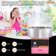 Commercial Cotton Candy Machine 1000W Sugar Floss Maker for Parties Events