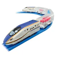 在飛比找momo購物網優惠-【TAKARA TOMY】PLARAIL 海鮮列車 E7新幹