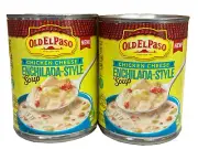 Old El Paso Chicken Cheese Enchilada Style Soup 18.5 oz (2 pack)