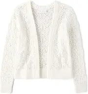 [The Children's Place] Girls' Long Sleeve Open Front Cardigan