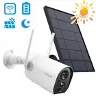 ieGeek 2K Battery Security Camera Wireless WiFi Outdoor Home CCTV W/ Solar Panel