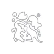 Hero Arts Frame Cuts Die Patterned Animals