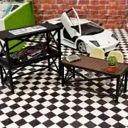 1/18 Scale Diorama – Smaller Shelf Miniature Diorama Set (1/12 1/10)