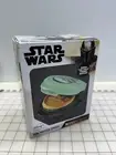 Star Wars Mini Waffle Maker The Mandalorian Child Baby Theme Yoda Disney 4” NEW
