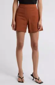 NWT Size 1X - SPANX On-the-Go 6" Shorts 'Bronze Glow'
