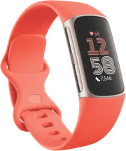 Fitbit Charge 6 - Coral/Champagne Gold Aluminium