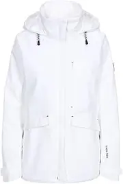 [TRESPASS] Women's Voyage Waterproof Rain Jacket with Concealed Hood