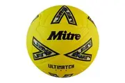 Mitre Ultimatch One Football (Yellow/Black/Grey) - UTRD3248