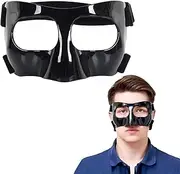 Nose Guard for Broken Nose, Face Shield Masks for Soccer and Basketball Sports, Adjustable for Adults and Teenagers, Suitable for Men and Women