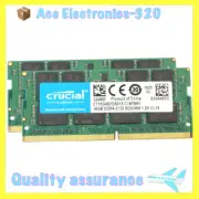 Crucial 32GB 2x16GB PC4-17000 Laptop SODIMM 2133MHz DDR4 1.2V 2Rx8 Memory RAM