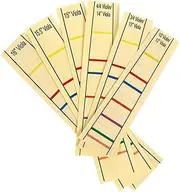 Milisten Beginners Fingering Decals Finger Guide Sticker Cello Accessories Cello Tape Fingerboard Fret Board Label Sticker Cello Fretboard Markers Cello Part Marker Pen Phonetic Symbols