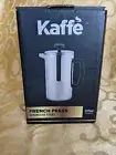 Kaffe French PressStainless Steel 27 oz 6 Cops Coffee Maker