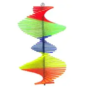 Wind Spinner 27, Vibrant Colours, Helix / Fishtail Shape, (40cm / 15.7'' High) W