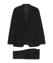 wool suit IT52,IT50,IT48 BLACK
