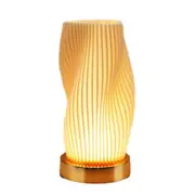 Bedside Lamp with Metal Base Novelty Small Bedside Table Lamp for Bedroom