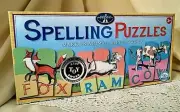 SPELLING PUZZLES NEW EEBOO MAKE ANIMAL SPELL WORD KEVIN HAWKES 2016 QTY 10.