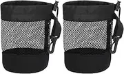 iiniim 2-Pack Mesh Golf Ball Holder Bags Drawstring Closure for Quick Access Anti-Loss Golf Ball Organizer Pouch Must-Have for Practice Game
