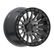 15x10 Valor Offroad V06 Brushed Gunmetal UTV Wheel 5x4.5 (25mm)