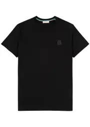 Sandbanks Logo Cotton T-shirt - Black XL