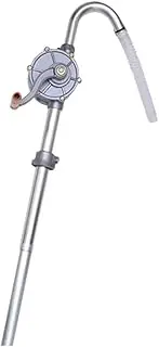xioaue 15 to 55 Gallon Drum Pump, Upgraded All-Aluminum Oil Transfer Barrel Pump, Hand Fuel Pumps for, Hydraulic Fluid