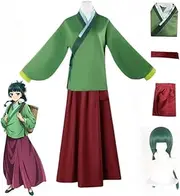 Anime Maomao Cosplay The Apothecary Diaries Cosplay Costume Tops Skirt Wig Full Set Halloween Carnival Party Costume For Women