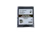 25 Pcs X 240L Black Garbage Bin Liners Ldpe X-Large Heavy Duty All Purpose Bags