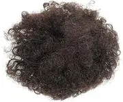 OATIPHO African Wigs for Black Women Accessories Hair Buns Drawstring Puff Ponytail Extensions -curly Fluffy Natural Drawstring Curly Puff Wavy Short Human Half High Temperature Wire Brown