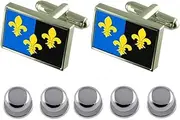 [Select Gifts] Shirt Dress Studs Monmouthshire County England Flag Cufflinks