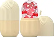 FantasyDay Ice Face Roller,Ice Cube Roller for Face, Eyes and Neck Naturally Conditioning and Skin Care,Reusable Massage Silicone Ice Mold(A01）