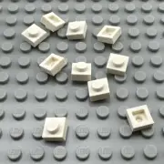 LEGO Plate - White - 1 x 1 - QTY x10