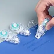 Double Sided Craft Dots Tape Roller Scrapbook Roller, 2Pcs Double Sided Scrapbook Tape Glue Roller,Double Sided Glue Roller Adhesive Tape Glue Tape,Double Sided Craft Roller Tape Scrapbook Tape