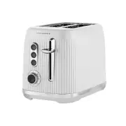 Sunbeam White Brightside 2 Slice Toaster