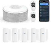 Wi-Fi Alarm System for Wireless Smart Home Security Siren Door Window Sensor