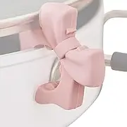 Pot Spoon Holder | Silicone Spatula Holder | Space-Saving Non-Slip Support Ladle Rest, Bowknot Kitchen Gadget Rack for Home Cooking Pot College Dorm