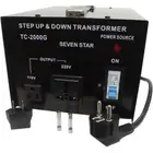 Seven Star TC-2000 110/120/220/240-Volt Step Down up Transformer 2000W Watt