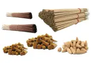 Unscented Incense Supplies Incense Sticks Bundle 4" 11" 19" Backflow Cones 1" 2"