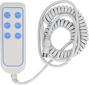 Lifting Bed Controller, Lift Chair Controller 8 Pin IP66 Button Control Dustproof Hook Design for Smart Home