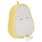 LED Night Light Cartoon Pear Shaped Nightlights Silicone Night Lamp Bedroom AU