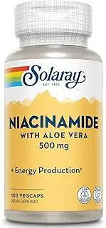 Solaray - Niacinamide 500 mg. - 100 Capsules