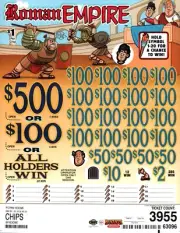 Pull Tab Tickets - Chip Tickets - Game - Roman Empire