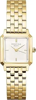 [Rosefield] Women's BWGSG-B01 Silver Mini Oval Silver-Tone Woven Mesh Watch