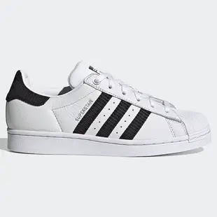 Adidas Superstar 女鞋 休閒 貝殼頭 皮革 經典 白 黑【運動世界】H69025