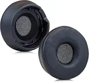 2 Pairs Replacement Earpads for Jabra Engage 55 65 75 On Ear Headphones Ear Pads Cushions, Soft Protein Leather Earpads Cover