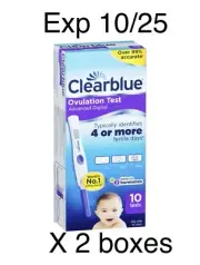 2 xClearblue Advanced Digital Ovulation Test Kit 10 Tests = 20 tests